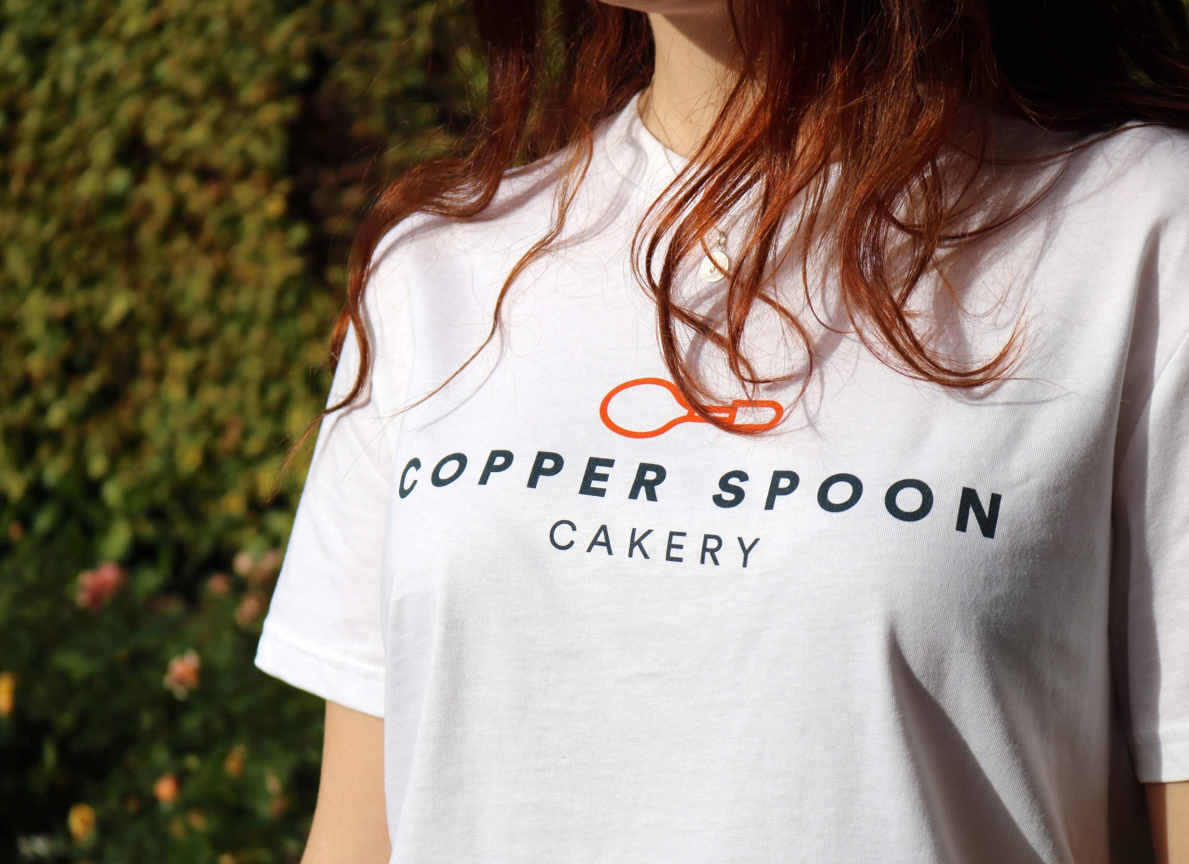 Copper Spoon Cakery organic cotton T-shirt